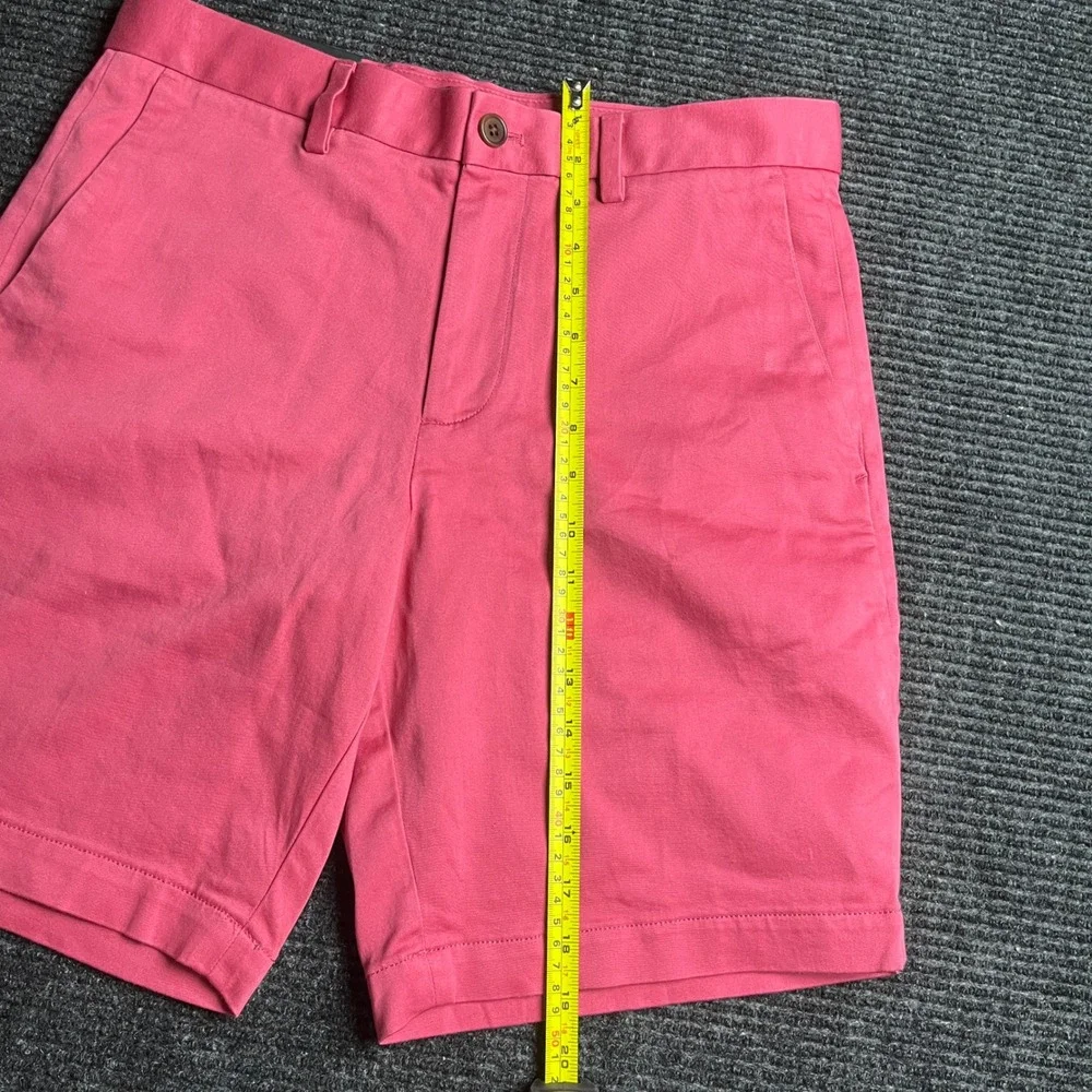 Banana Republic Aiden Shorts Mens 31 Pink Slim Fit 9